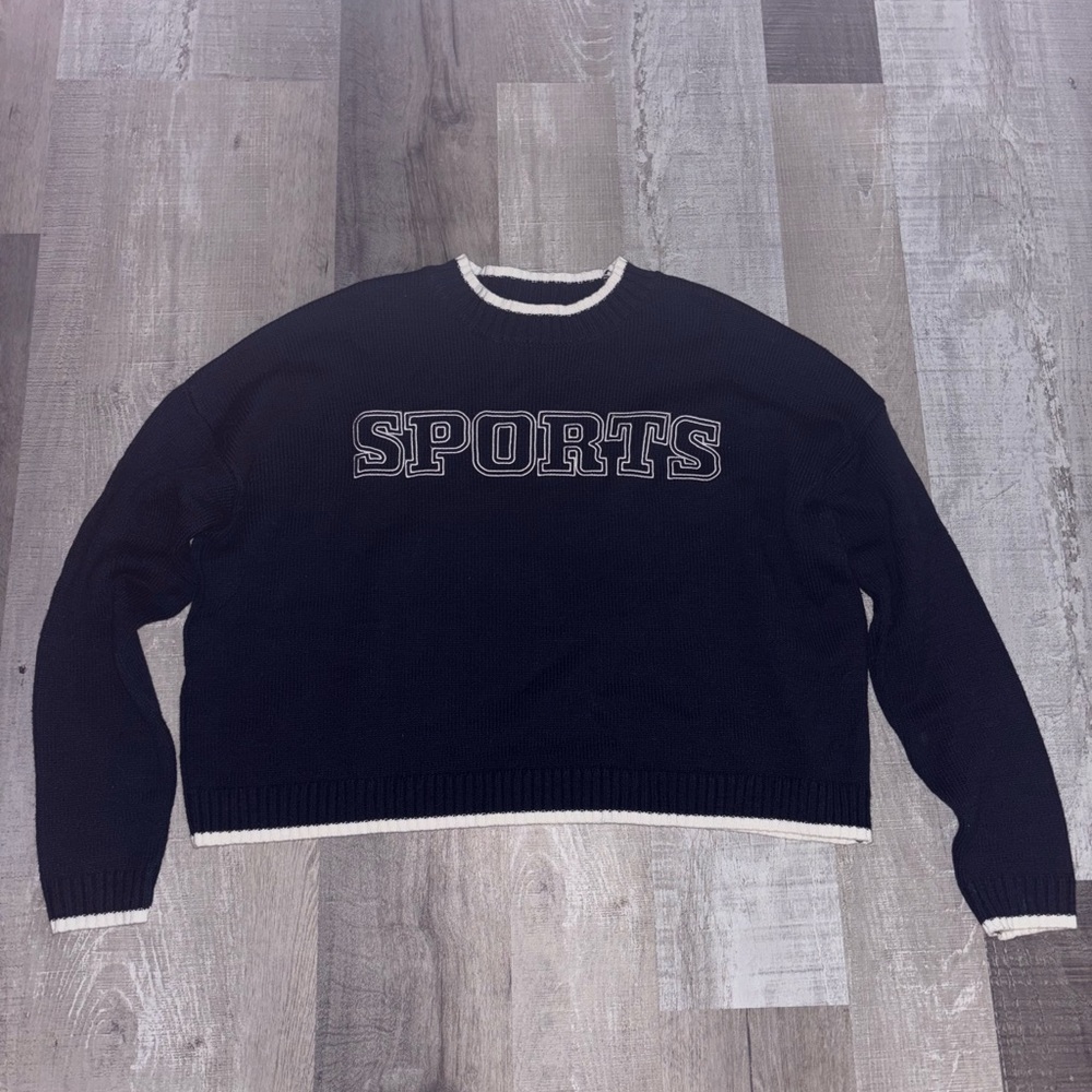 🫐Sincerely Jules “sports” Crewneck Sweater